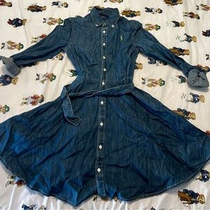 Polo by Ralph Lauren Blue Kids Casual Dress